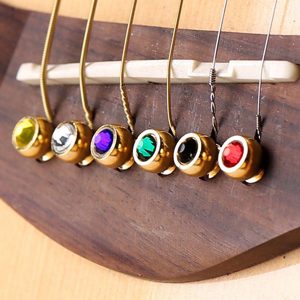 Đinh Cố Định Dây Đàn Guitar Bằng Đồng Thau Cứng Hình Nón
