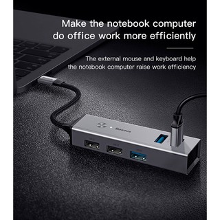 Bộ HUB chuyển đổi Type C sang USB 3.0 (5 USB plug and expand easily)