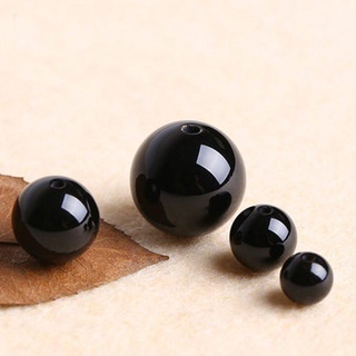 Chuỗi hạt đá mã não đen tự nhiên 4a