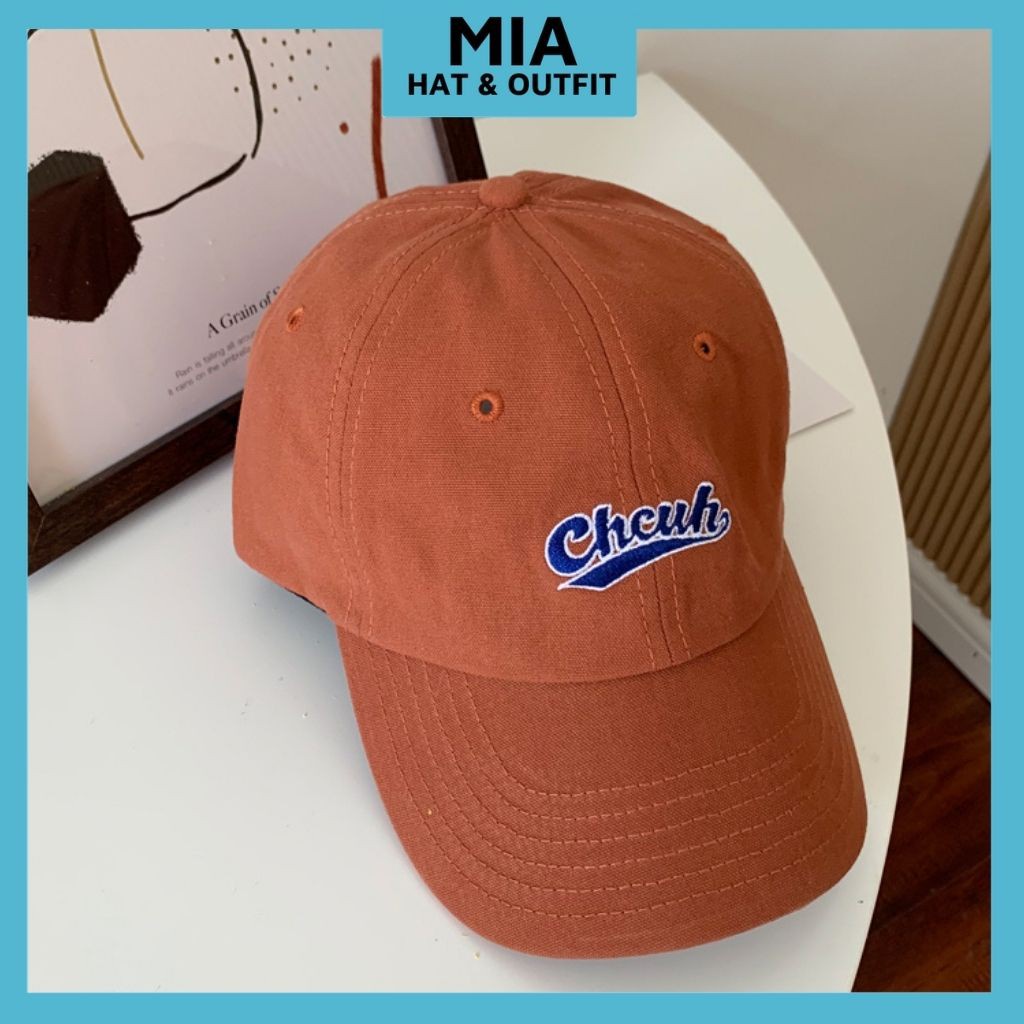 Mũ Phớt In Chữ CHCUH Đơn Giản Cá Tính Phong Cách Ulzzang Unisex MIAM015