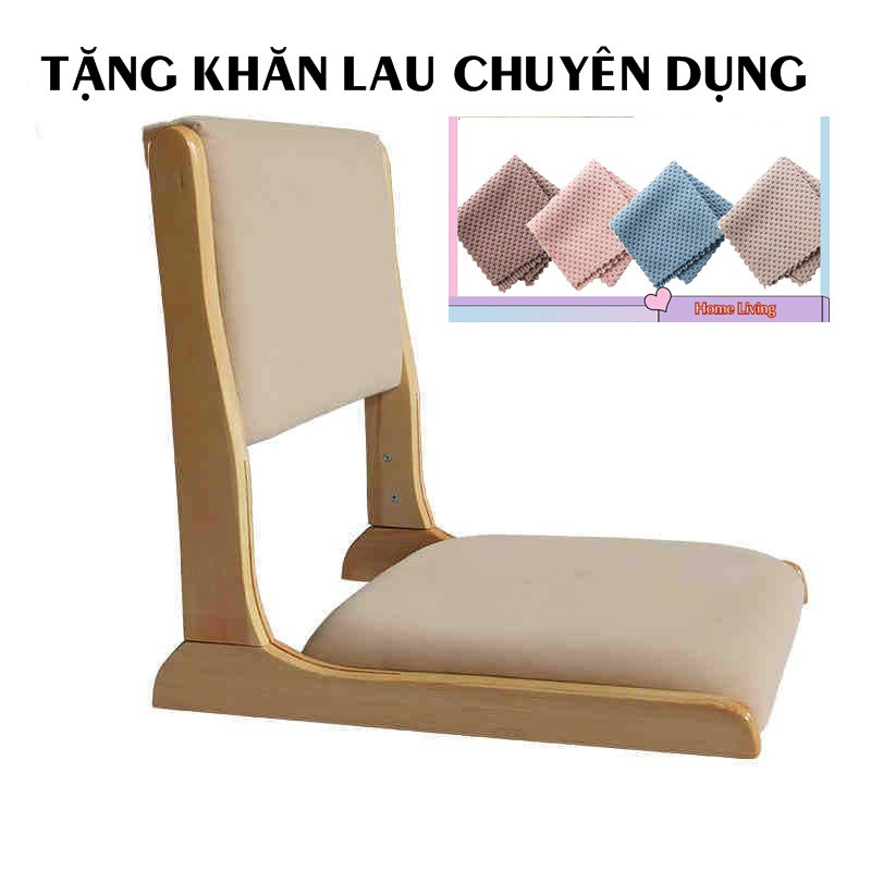 Ghế Ngồi Bệt Tựa Lưng Gấp Gọn Kiểu Nhật Miễn Ship