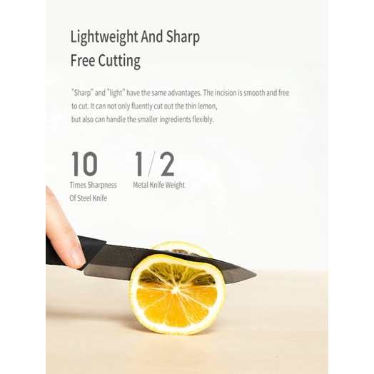Bộ dao làm bếp xiaomi HUOHOU nano ceramic knife Set