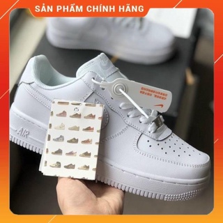 Giày thể thao AF1 Trắng, Giày sneaker air force 1 trắng full nam nữ siêu hot dễ phối đồ tặng FullBoxBill