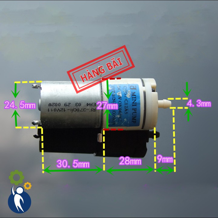 Máy Bơm Oxy 12V