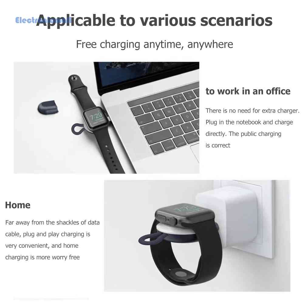 Đế Sạc Nhanh Không Dây Type C 01.vn Cho Apple Watch Series 7 6 5 4 3 2