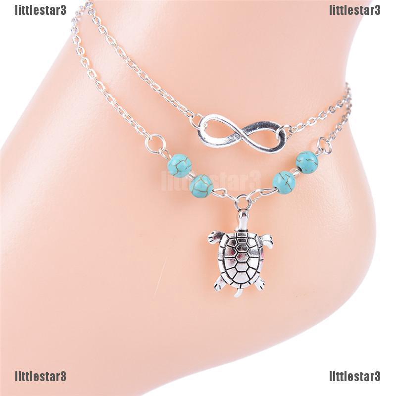Vòng đeo chân kiểu dáng con rùa vintage độc đáo cho nữ | BigBuy360 - bigbuy360.vn