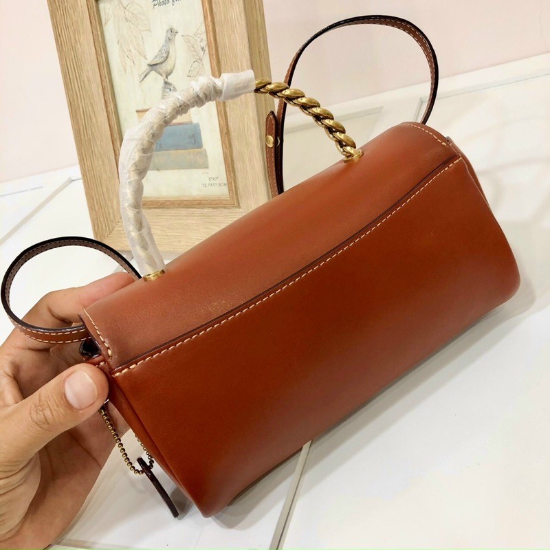 🎀 TÚI COACH DA CANVAS DÁNG CLUTCH 2 NẮP
