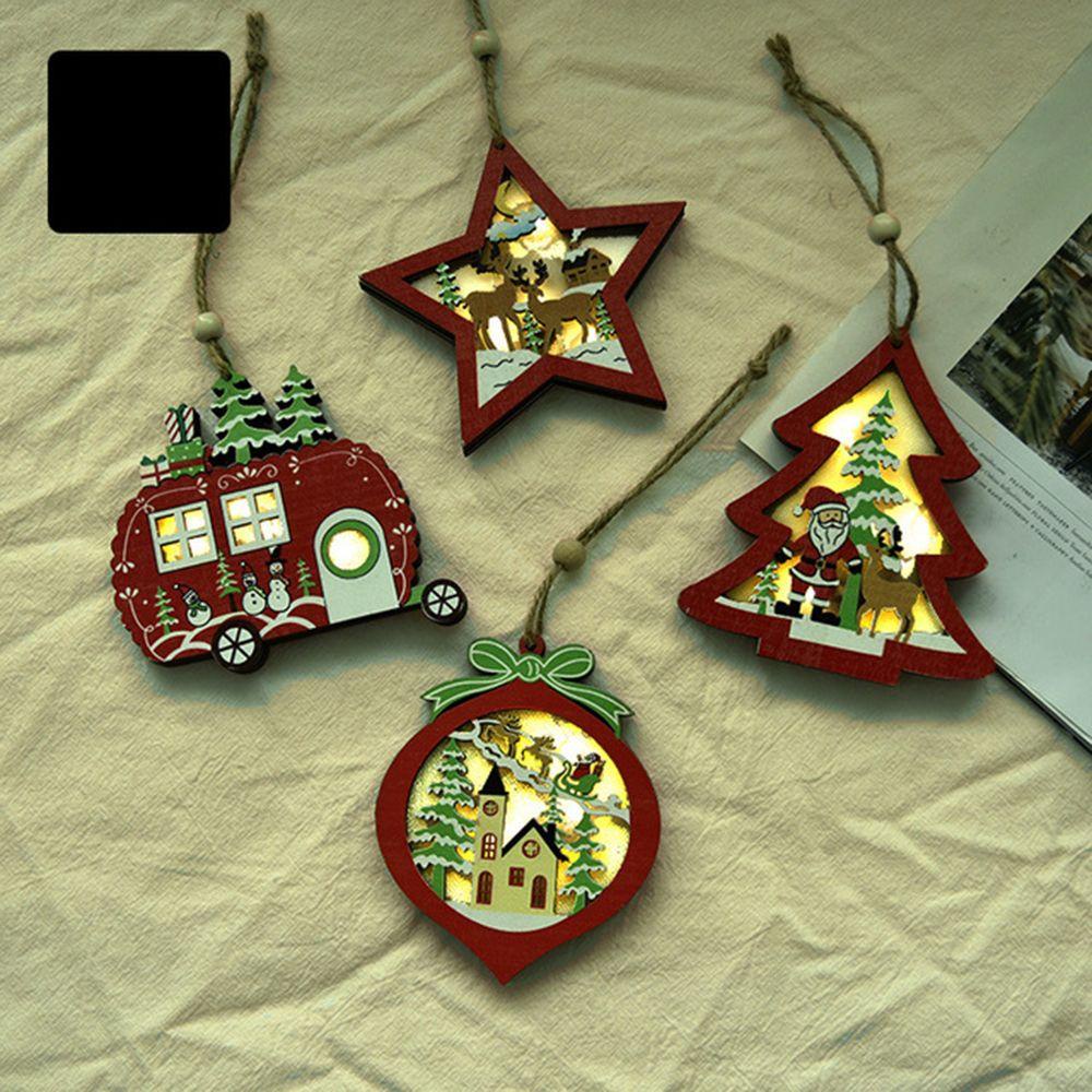 CONOPERY Cây Thông Giáng Sinh Năm Mới Có Đèn Led Độc Đáo Trang Trí Nhà Cửa