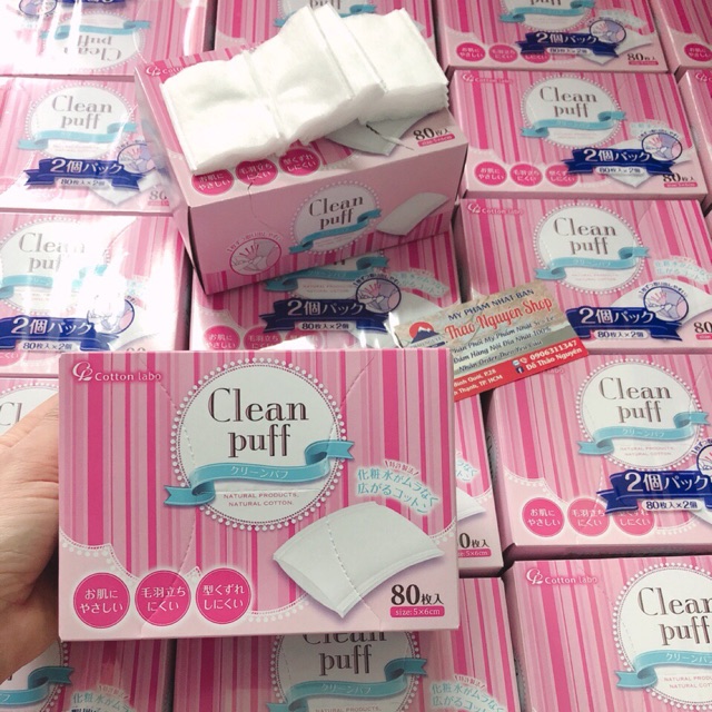 Bông tẩy trang Clean Puff