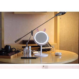 Gương trang điểm Led để bàn