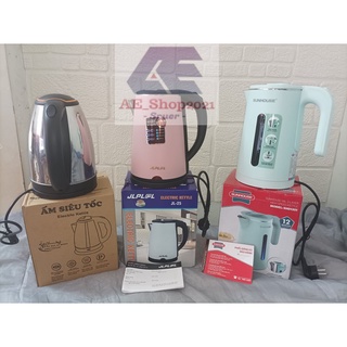 Ấm đun nước, bình đun nước siêu tốc Thái Lan 2,5l cao cấp,1,8l, Sunhous1,8l