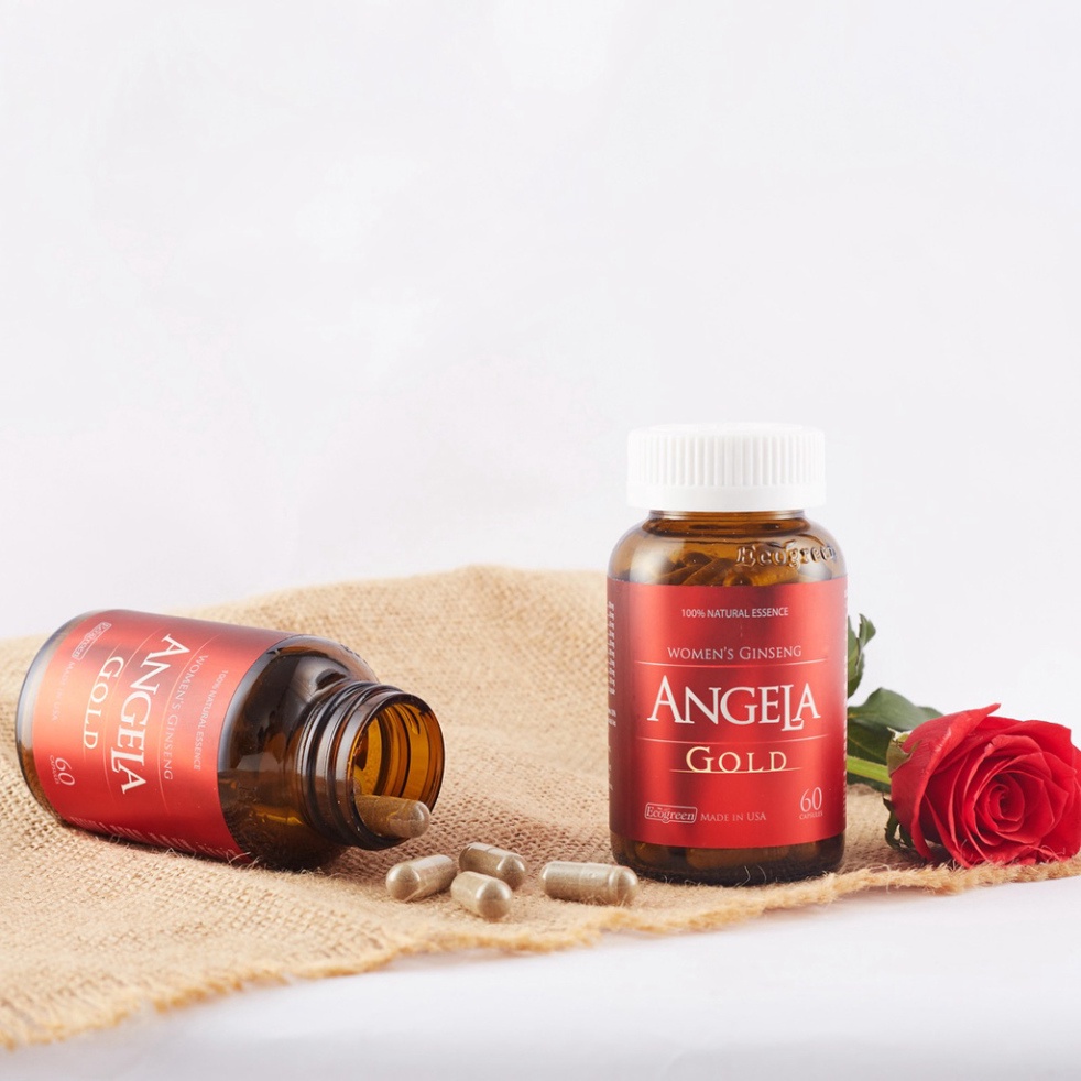 [Chính hãng] Viên uống ANGELA GOLD tăng cường sinh lý nữ (60 viên)  Date mới