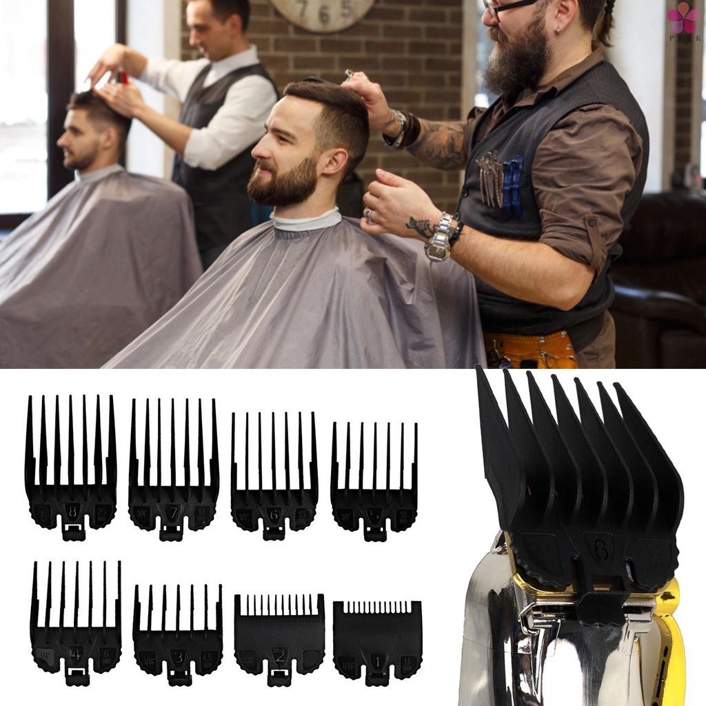Bộ Tông Đơ Cắt Tóc Chuyên Nghiệp 8 Kích Cỡ Cho Wahl