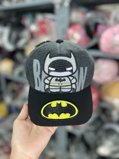 Nón kết BATMAN cho bé trai 2-6 tuổi