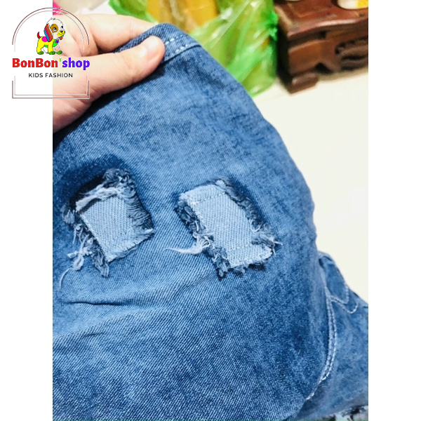 QN01_Quần jen đùi cho bé trai vải mềm co giãn giá tận xưởng size 2t-8t MẪU NGẪU NHIÊN