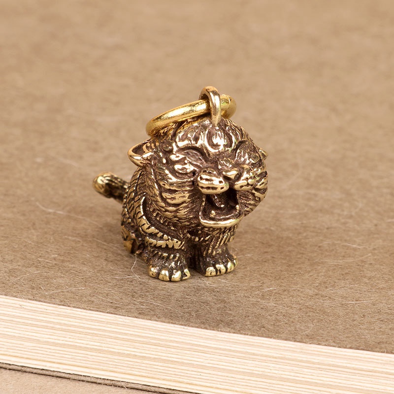 Móc Khóa Hình Con Hổ Bằng Than Hoạt Tính DIY