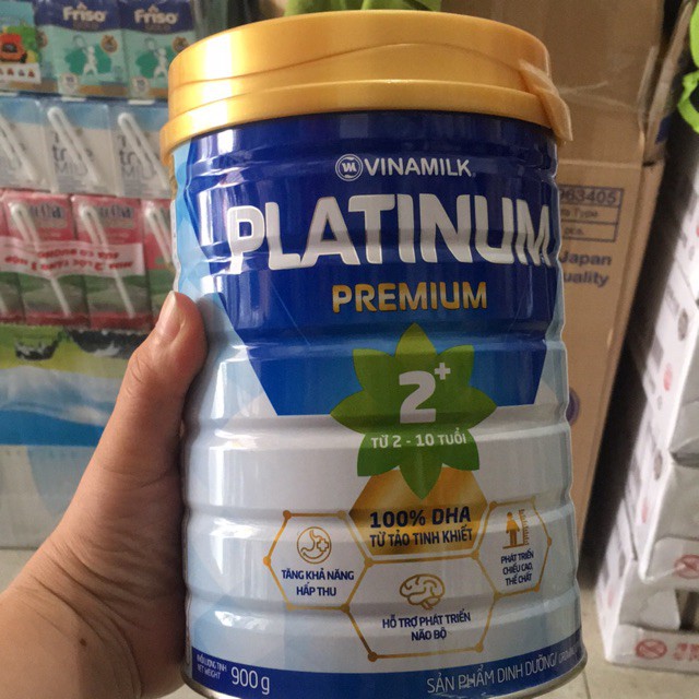 SỮA BỘT VINAMILK PLATINUM 900G ( SỐ 1+ HOẶC 2+ )