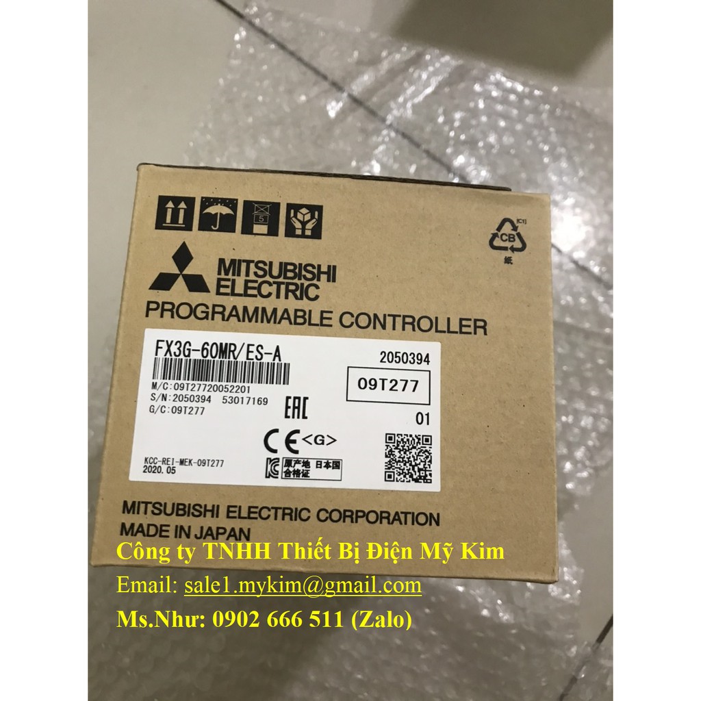 Bộ lập trình PLC Mitsubishi FX3S-20MT/ES chính hãng giá tốt - Thiết Bị Điện Mỹ Kim
