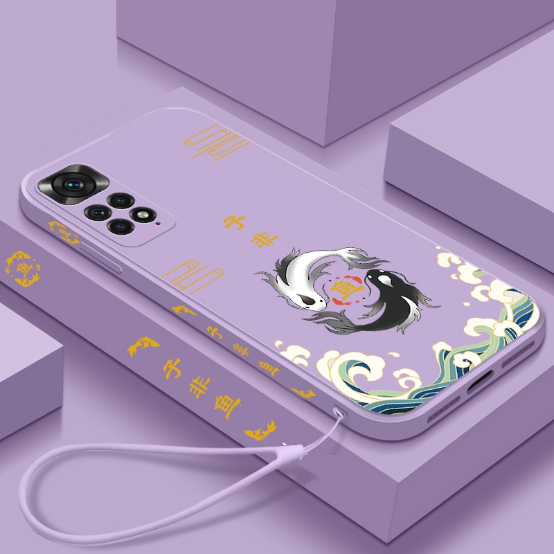 Ốp Điện Thoại Tpu Mềm Hình Cá NFC Cho Redmi Note 11 11s 10 8 9 9S POCO X4 Pro 5G X3