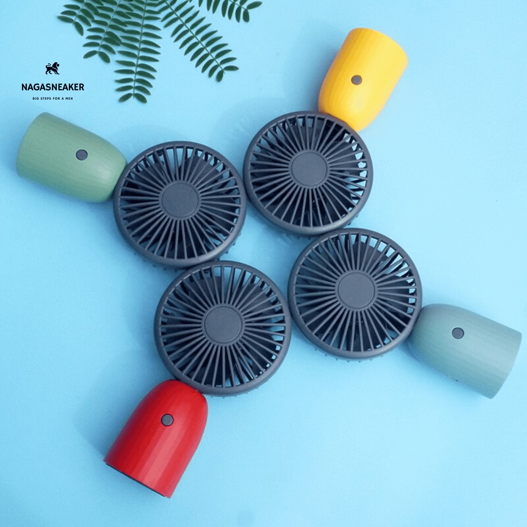 Quạt Mini Cầm Tay Mini FAN 3 cấp độ, gió mạnh pin lâu thiết kế đẹp chắc chắn