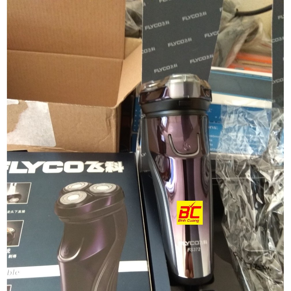 Máy Cạo Râu Flyco Fs 372 cao cấp