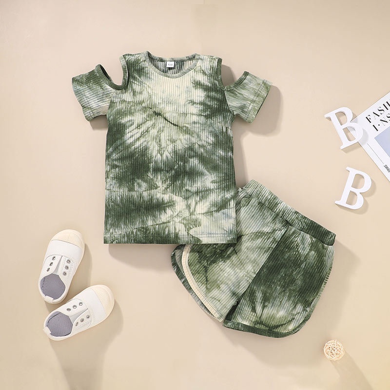 Combo bộ đồ bé gái 1-6 tuổi tay ngắn áo sơ mi cho bé trai quần đùi set thời trang cho bé trẻ em