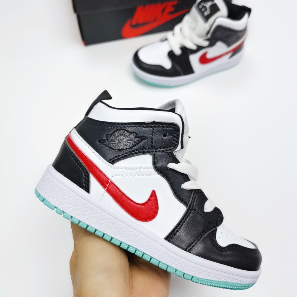 * Sẵn Sàng Cổ * Nike Air Jordan 1 Trẻ Em Bé Giày Authentic Cổ Điển AJ1 Cao OG “Shattered Backboard 3.0” Da Thường Giảng Viên Unisex Thể Thao Chạy Chàng Trai Cô Gái Giày Dép Giày Bóng Rổ