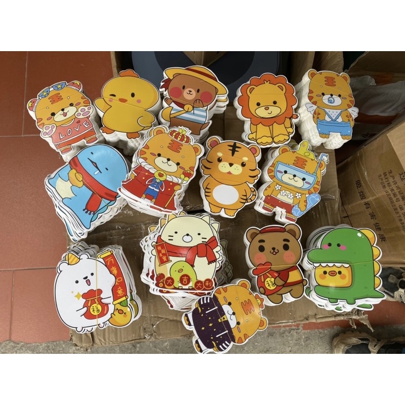 Combo 10 chiếc bao lì xì hoạt hình chibi hot nhất mẫu mới 2023, bao lì xì tết