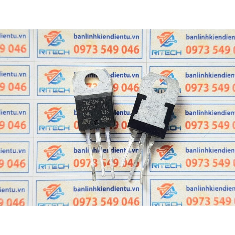 [Combo 3 chiếc] T1235H-6T Triac 12A 600V TO-220 (tháo máy)