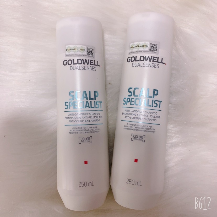 Dầu gội hỗ trợ làm sạch và ngăn ngừa gàu cho da đầu Goldwell Dualsenses Scalp Specialist 250ml