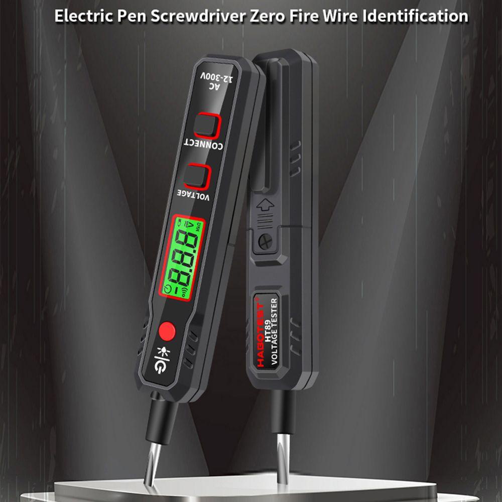 Bút Thử Điện Thông Minh HT89 12-300V AC Kỹ Thuật Số