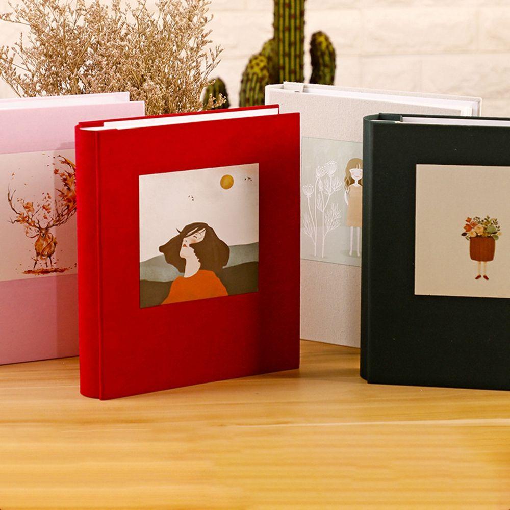 Album Ảnh 200 Ngăn Cỡ Lớn 4D 6 Inch Thiết Kế Dễ Thương