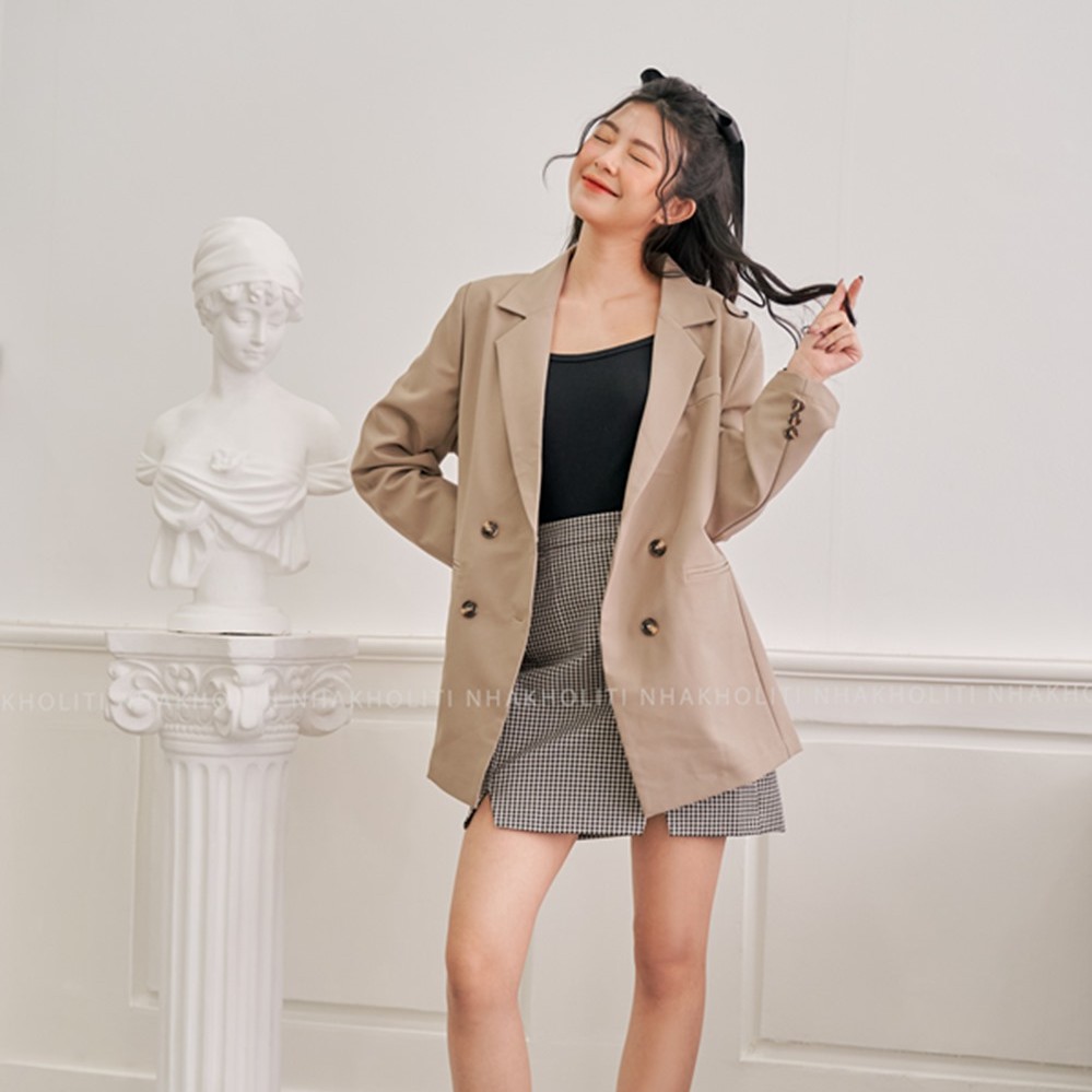 Áo khoác blazer 4 nút TK - AKTK035