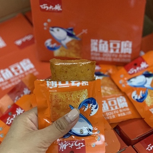 (SẴN) Chả cá đậu hũ cay bao ngon 22G - chả cá tẩm vị - chả cá chay - ĂN VẶT NỘI ĐỊA | BigBuy360 - bigbuy360.vn