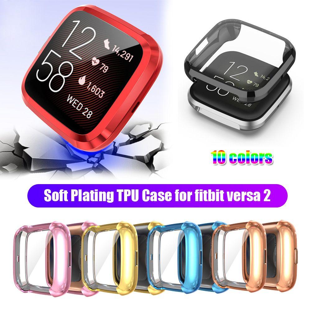 BTLIMER Ốp Lưng Tpu Mềm Chống Va Đập Cho Fitbit Versa 2