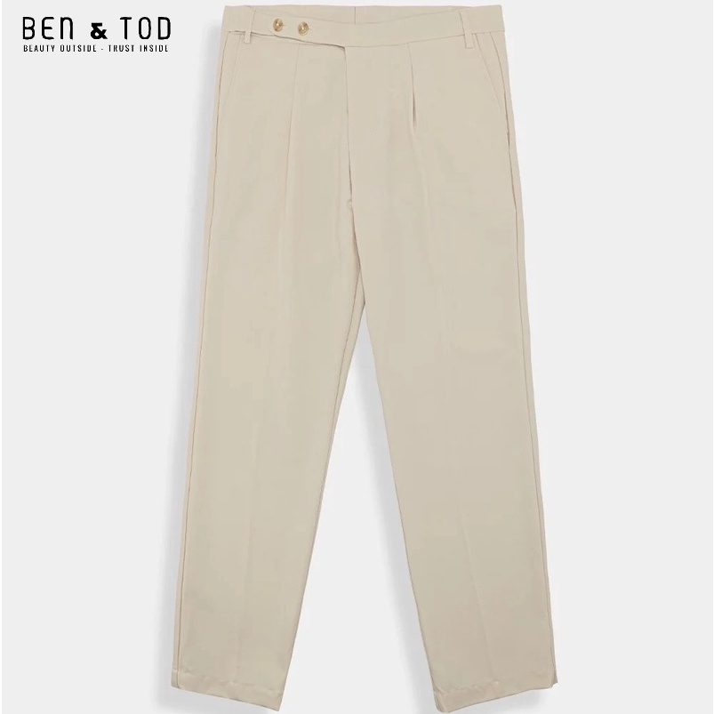 Quần tây âu nam BEN &amp; TOD SL2120BB018 công sở, co giãn, tôn dáng, dày dặn, nam tính