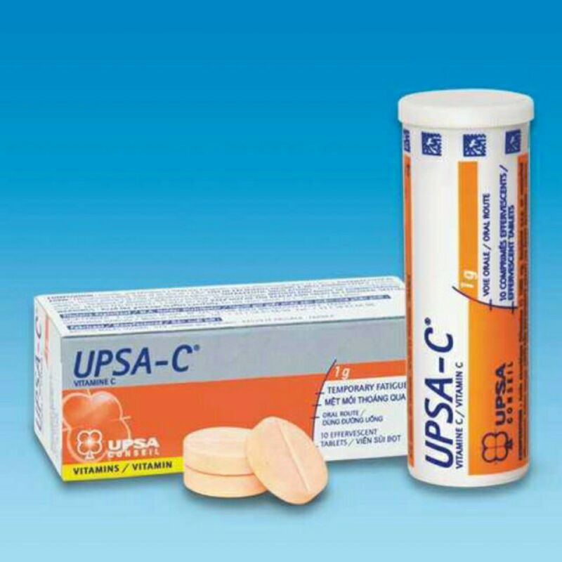 ✅Viên Sủi Upsa C Tăng Cường Sức Đề Kháng