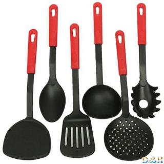Bộ 6 Dụng Cụ Nấu Ăn Bằng Nhựa Chống Dính Cho Nhà Bếp