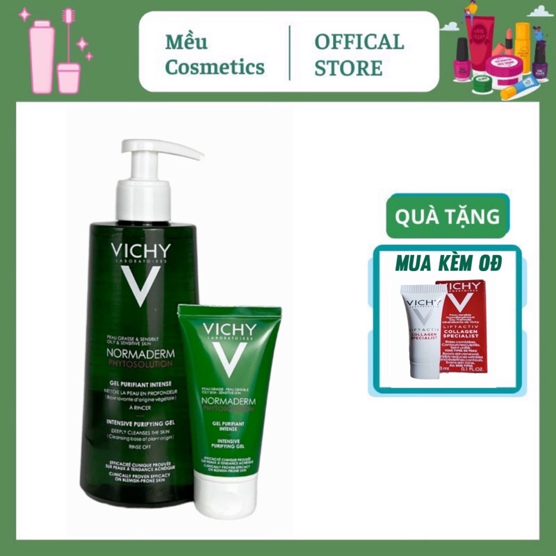 SỮA RỬA MẶT VICHY NORMADERM DEEP CLEANSING GEL