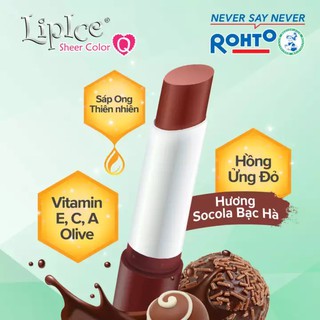 Son Dưỡng Lipice Sheer Color Q 2.4g choco mint