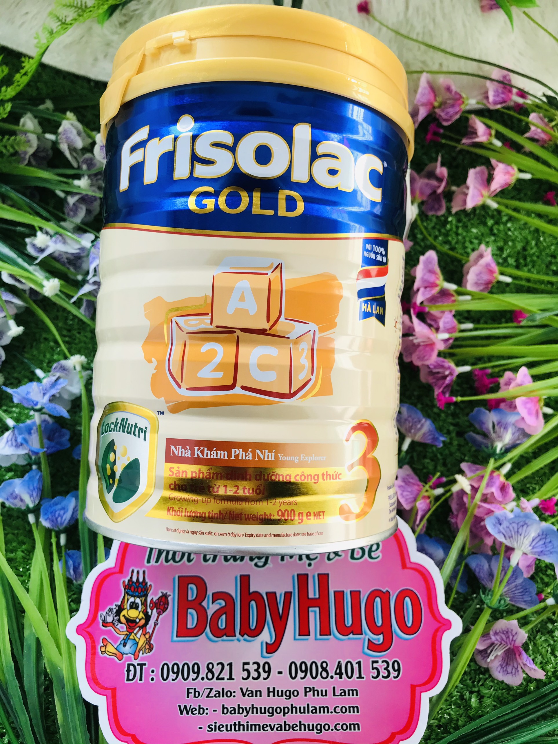 [HSD 2022] Sữa Frisolac Gold 3 900g