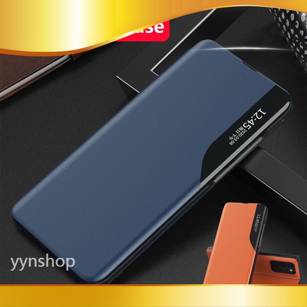 Bao da điện thoại chống sốc gập từ tính cho Samsung Galaxy Note 20 Ultra 10 Plus A11 M11 A21S Samsung N