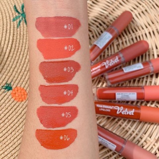 COMBO SET SON 6 cây kiss beauty