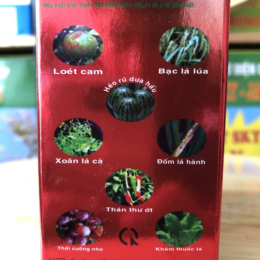 Đặc hiệu trừ bệnh thối nhũn héo xanh, thối trái, thối do vi khuẩn trên cây trồng SAT 4Sl 100ml