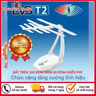 [LOẠI 1 XỊN] Ăng-ten Truyền Hình Kỹ Thuật Số Trong Nhà, Anten DVB T2 Model TB105 KD, Angten Xem Truyền Hình Miễn Phí
