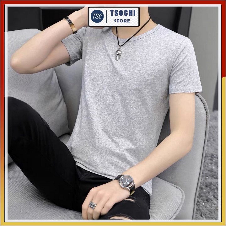 Áo thun cotton nam in hình mèo Tom chất phông nam tay ngắn cao cấp mã CZ613