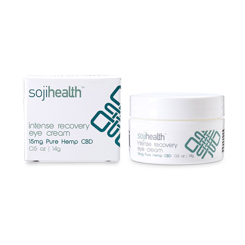 Soji Health Kem dưỡng mắt phục hồi Soji Health Intense Recovery Eye Cream Pure CBD 15mg