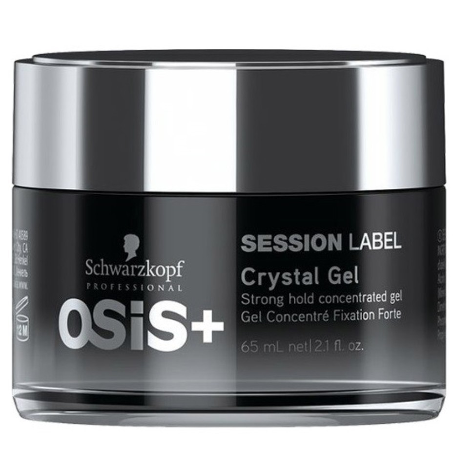 Gel giữ nếp cứng Schwarzkopf Osis Session Label Crystal 65ML