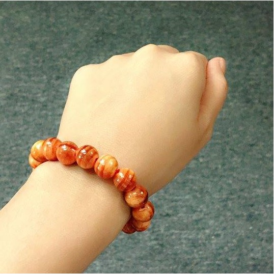 Vòng tay gỗ Huyết Long  -dung261
