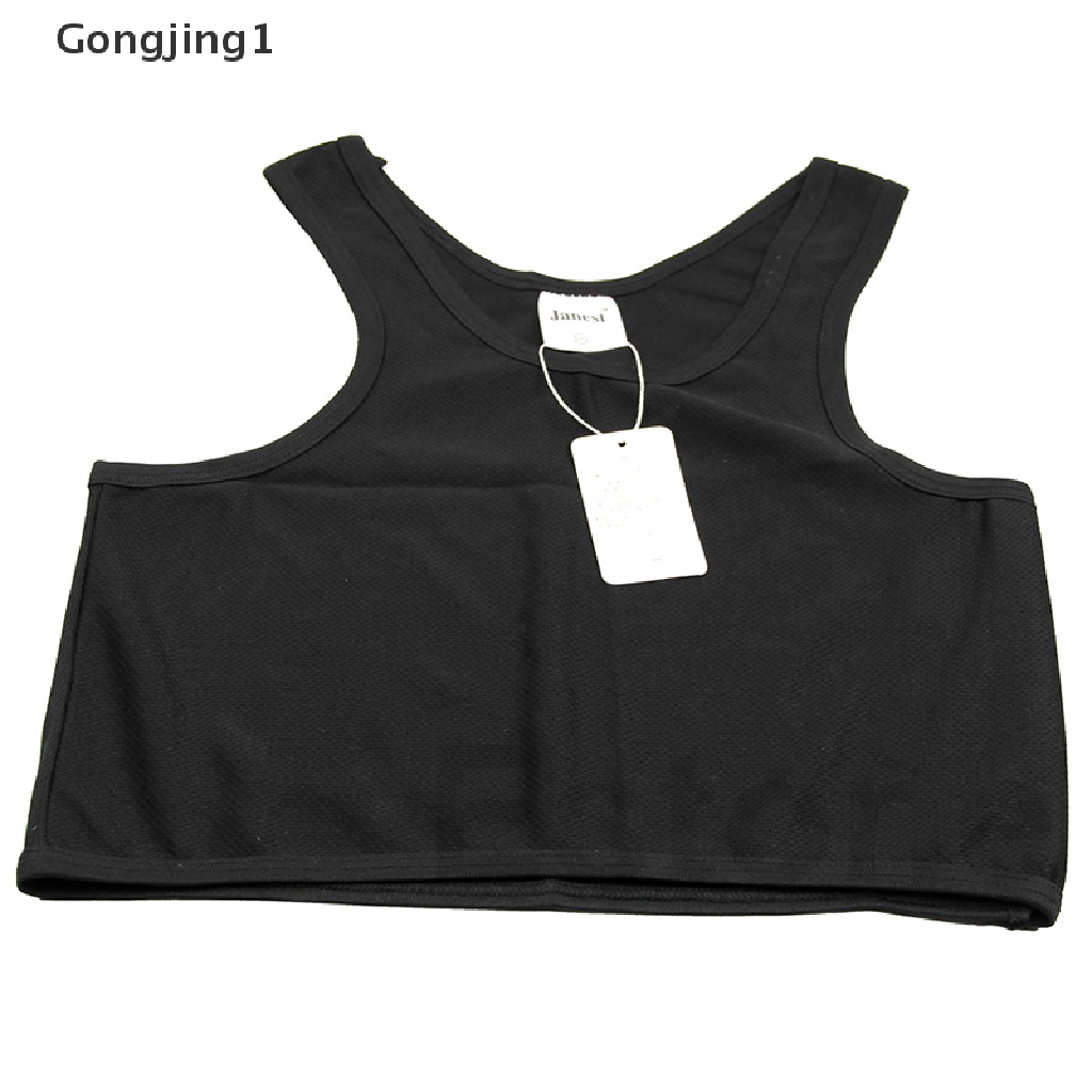 1 áo ngực ngắn có khóa thoáng khí hóa trang nhân vật Tomboy